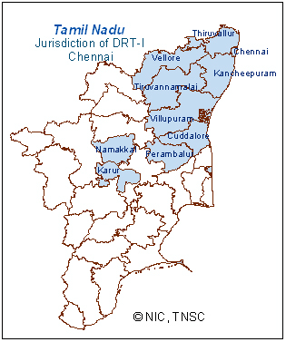 Jurisdiction of DRT No. 1, Chennai